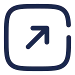Square Arrow Right Up SVG Icon